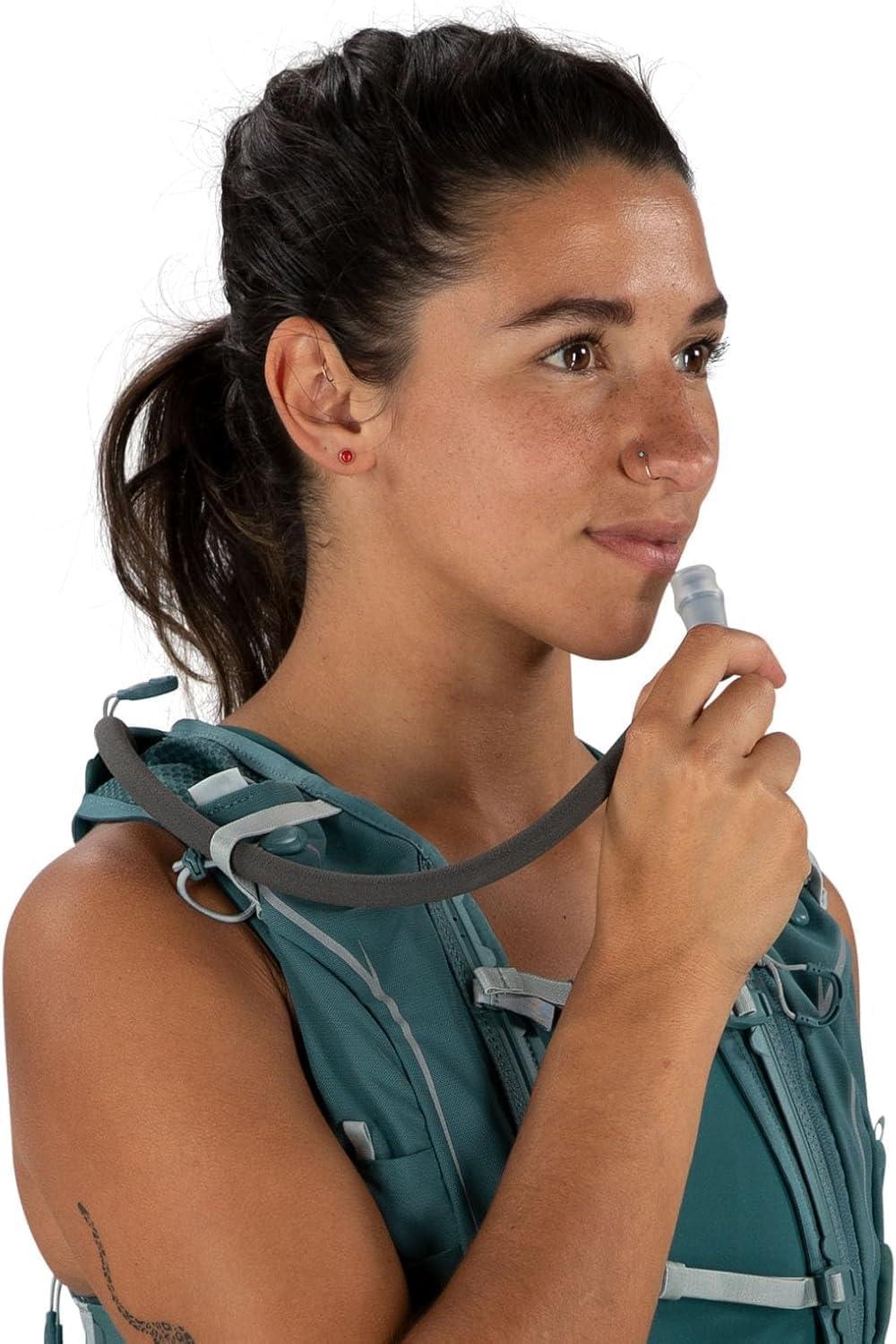 imageOsprey Dyna 6L Womens Running Hydration Vest with Hydraulics ReservoirCascade BlueSilver Lining