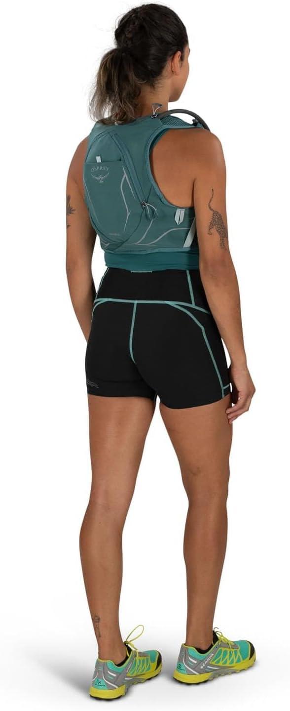 imageOsprey Dyna 6L Womens Running Hydration Vest with Hydraulics ReservoirCascade BlueSilver Lining