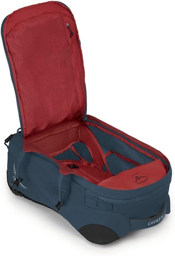 imageOsprey Farpoint Mens Wheeled Travel Pack 65L BlackMuted Space Blue