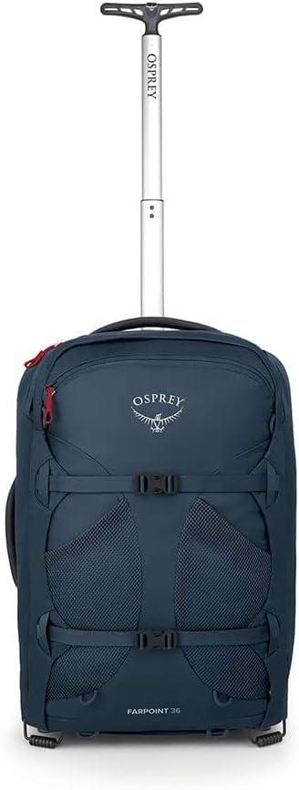 imageOsprey Farpoint Mens Wheeled Travel Pack 65L BlackMuted Space Blue