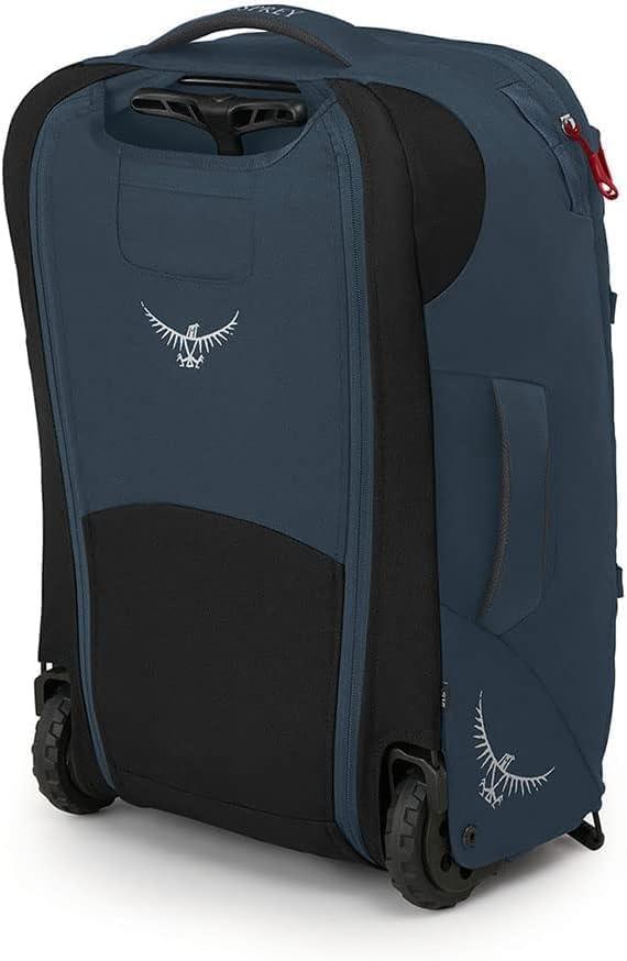 imageOsprey Farpoint Mens Wheeled Travel Pack 65L BlackMuted Space Blue