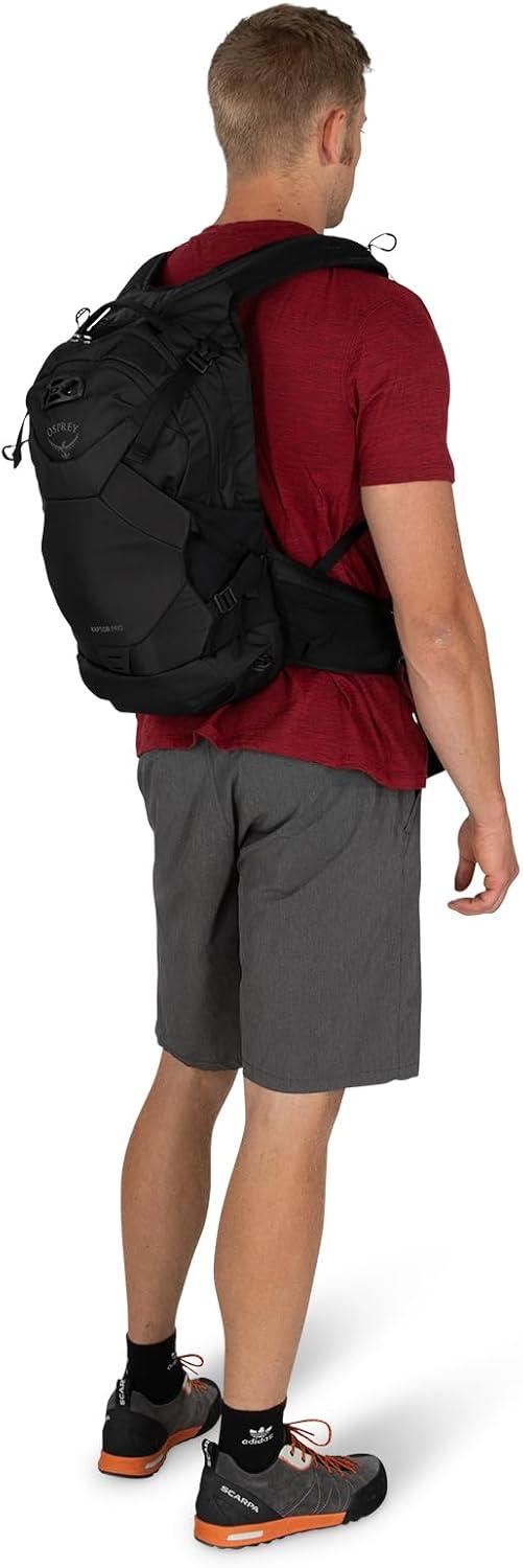 imageOsprey Raptor Pro Mens Biking Backpack with 25L Hydraulics Reservoir Black