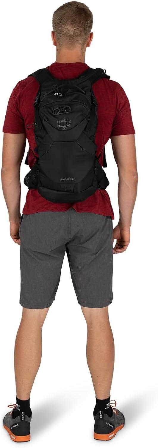 imageOsprey Raptor Pro Mens Biking Backpack with 25L Hydraulics Reservoir Black