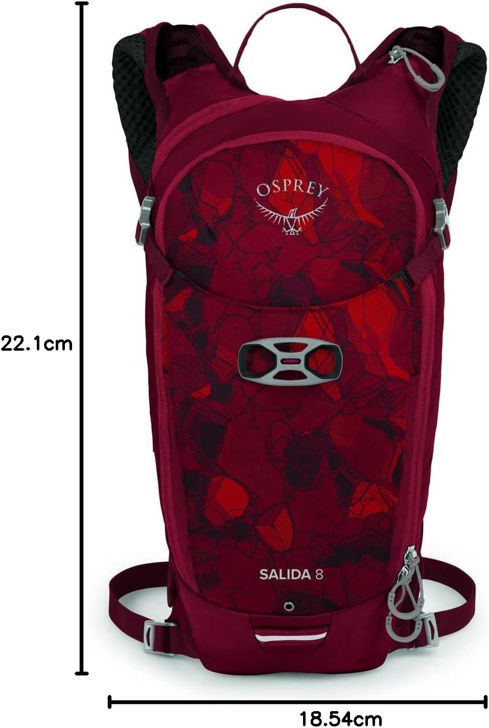 imageOsprey Salida 8L Womens Biking Backpack with Hydraulics Reservoir Claret RedClaret Red