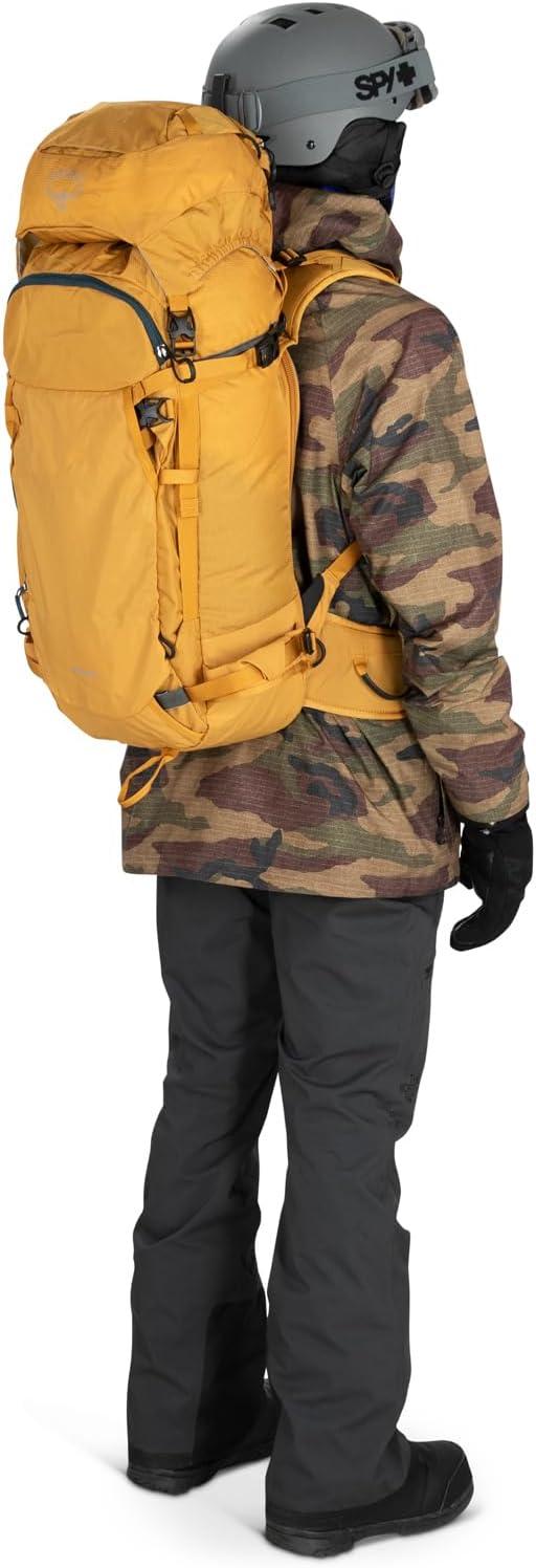 imageOsprey Soelden Pro 32L Mens Ski and Snowboard Backpack with E2 Airbag System Red MountainArtisan Yellow
