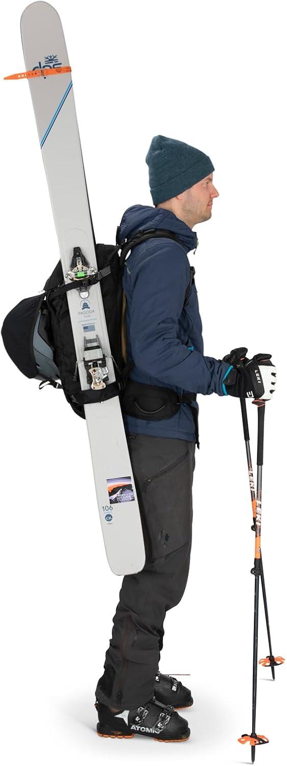 imageOsprey Soelden Pro 32L Mens Ski and Snowboard Backpack with E2 Airbag System Red MountainArtisan Yellow