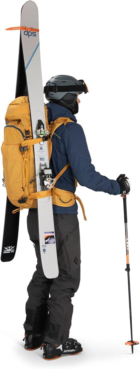 imageOsprey Soelden Pro 32L Mens Ski and Snowboard Backpack with E2 Airbag System Red MountainArtisan Yellow