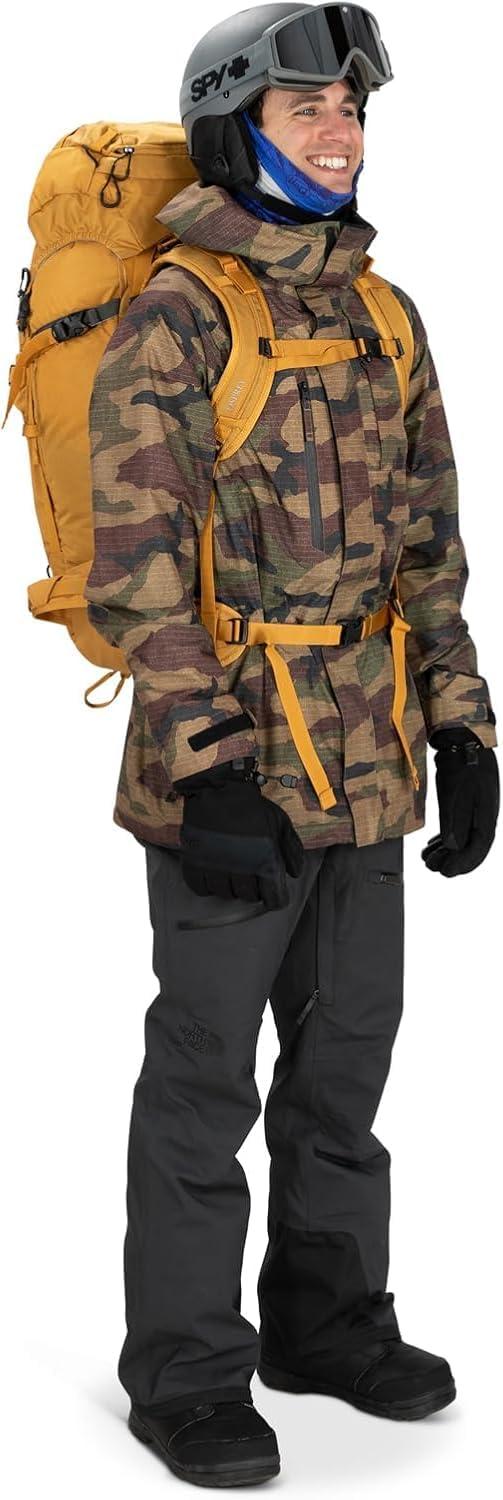 imageOsprey Soelden Pro 32L Mens Ski and Snowboard Backpack with E2 Airbag System Red MountainArtisan Yellow