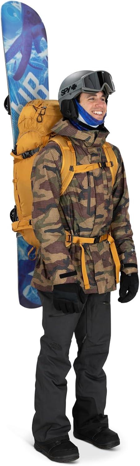 imageOsprey Soelden Pro 32L Mens Ski and Snowboard Backpack with E2 Airbag System Red MountainArtisan Yellow