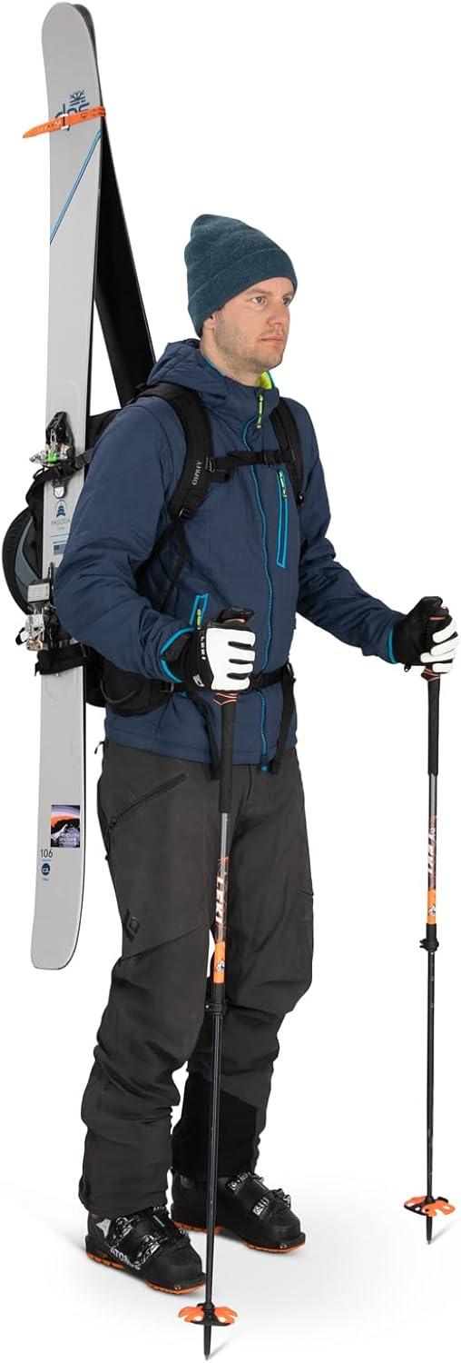 imageOsprey Soelden Pro 32L Mens Ski and Snowboard Backpack with E2 Airbag System Red MountainArtisan Yellow