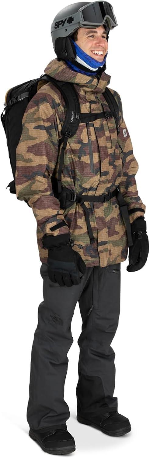 imageOsprey Soelden Pro 32L Mens Ski and Snowboard Backpack with E2 Airbag System Red MountainArtisan Yellow