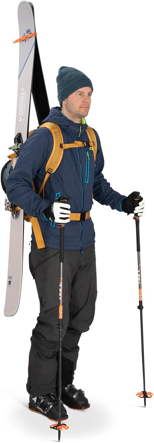 imageOsprey Soelden Pro 32L Mens Ski and Snowboard Backpack with E2 Airbag System Red MountainArtisan Yellow