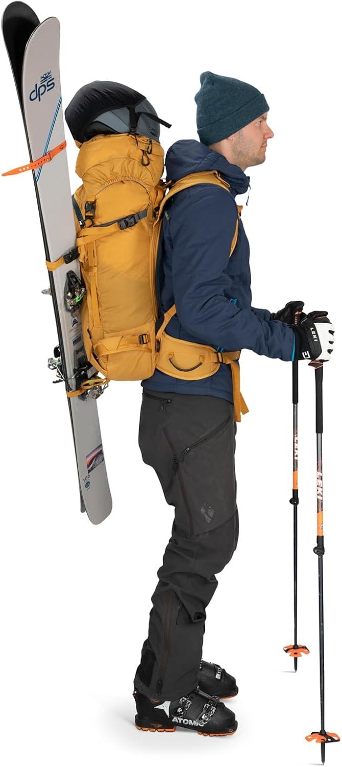imageOsprey Soelden Pro 32L Mens Ski and Snowboard Backpack with E2 Airbag System Red MountainArtisan Yellow