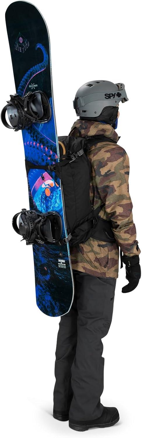 imageOsprey Soelden Pro 32L Mens Ski and Snowboard Backpack with E2 Airbag System Red MountainArtisan Yellow