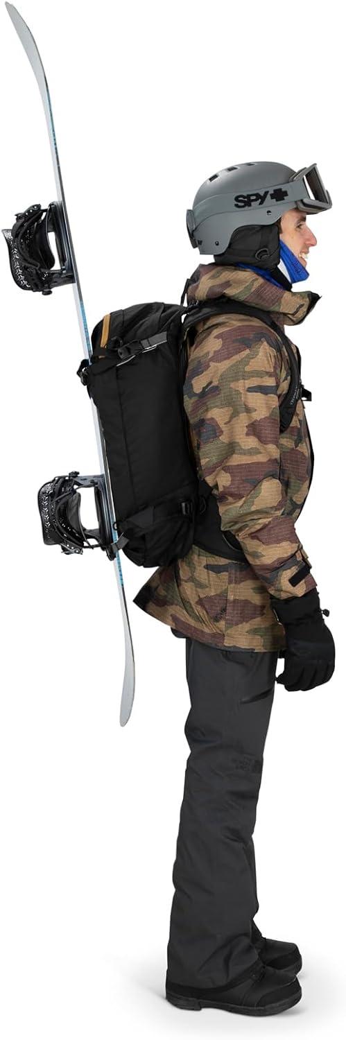 imageOsprey Soelden Pro 32L Mens Ski and Snowboard Backpack with E2 Airbag System Red MountainArtisan Yellow