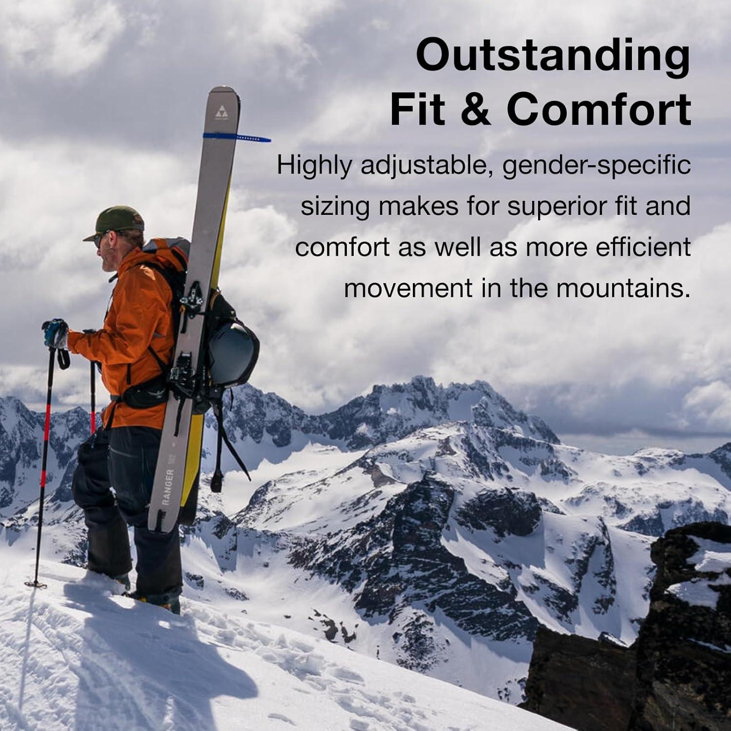 imageOsprey Soelden Pro 32L Mens Ski and Snowboard Backpack with E2 Airbag System Red MountainArtisan Yellow