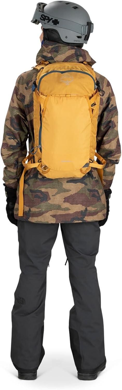 imageOsprey Soelden Pro 32L Mens Ski and Snowboard Backpack with E2 Airbag System Red MountainArtisan Yellow