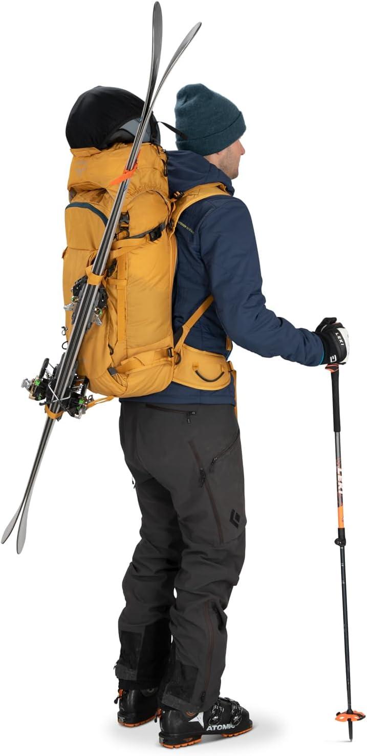 imageOsprey Soelden Pro 32L Mens Ski and Snowboard Backpack with E2 Airbag System Red MountainArtisan Yellow