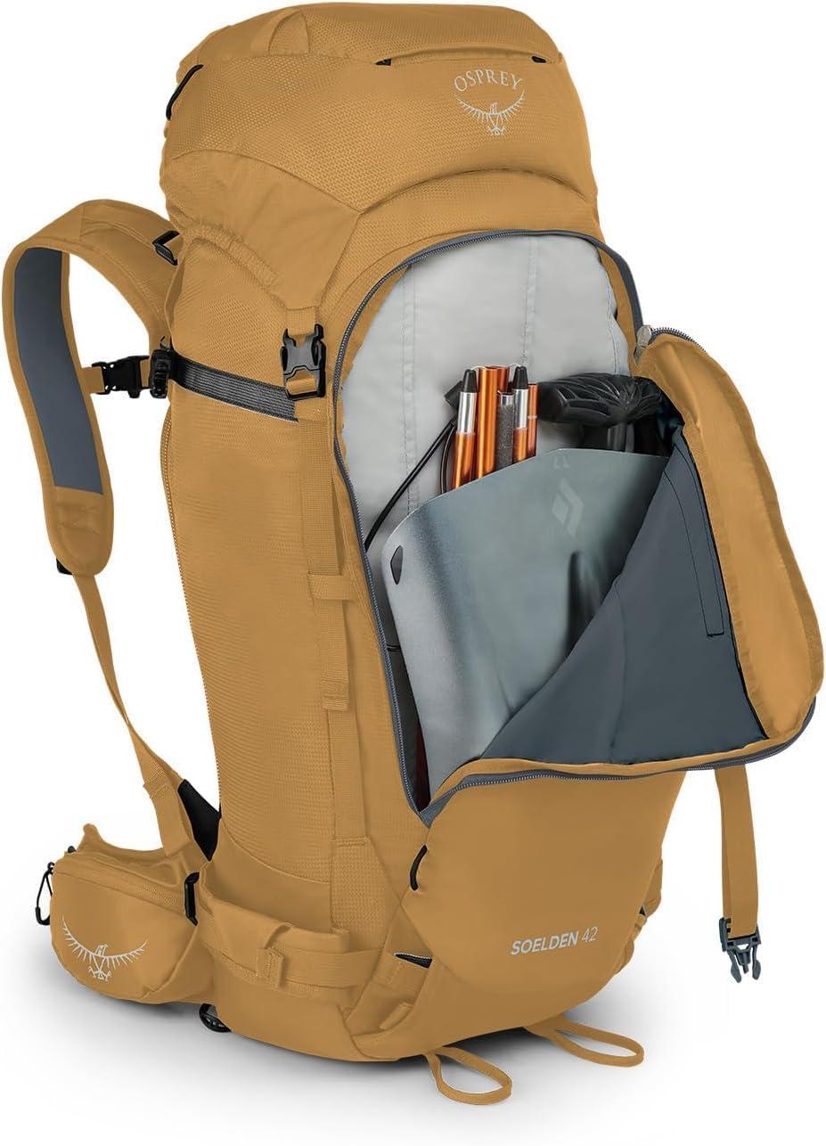imageOsprey Soelden Pro 32L Mens Ski and Snowboard Backpack with E2 Airbag System Red MountainArtisan Yellow