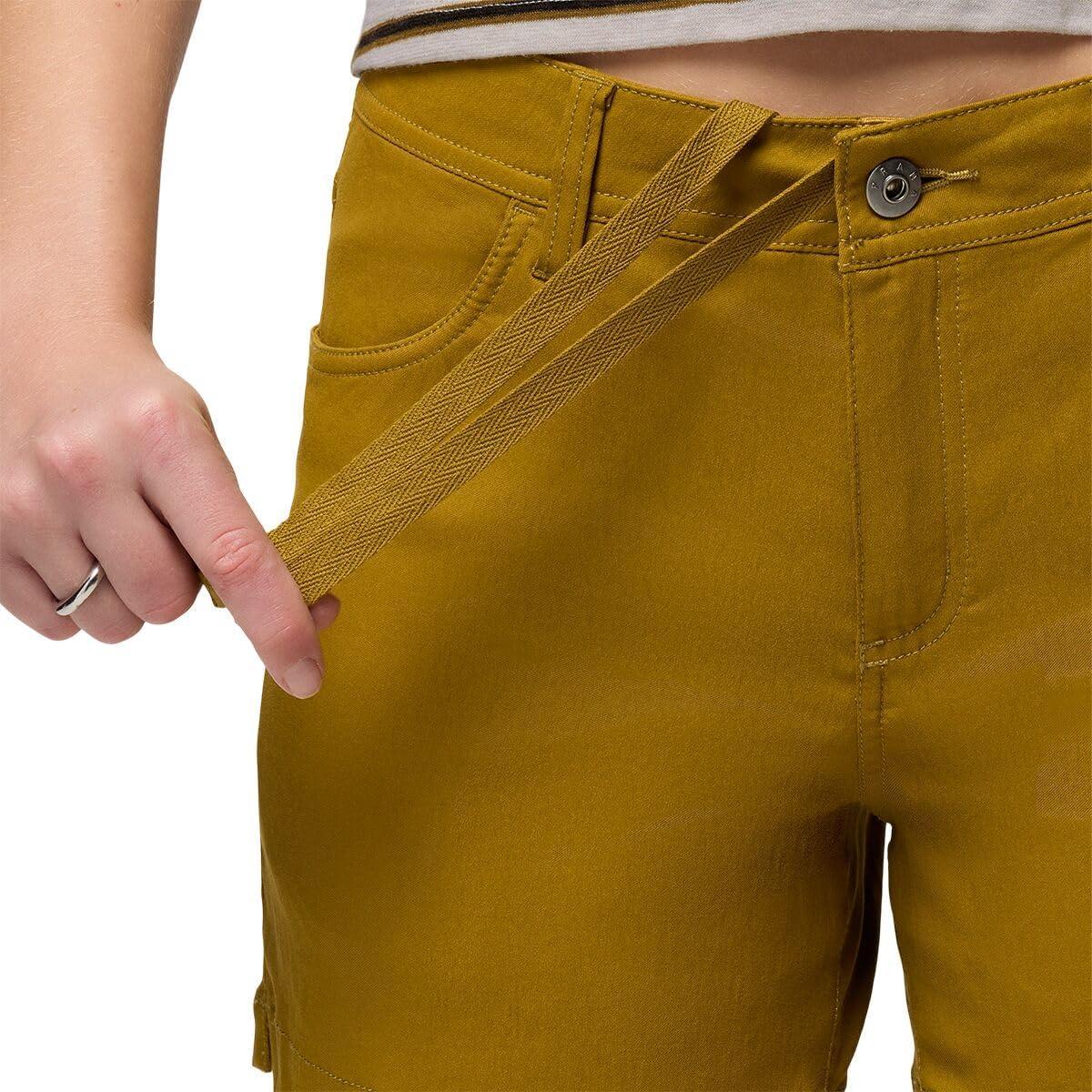 imagePrana Womens Stretch Zion Halle Short Retro Olive 4 Inseam 5