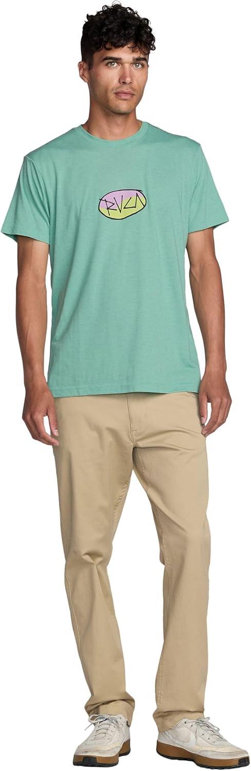 imageRVCA Mens Balance Box Short Sleeve TeeBottle Green