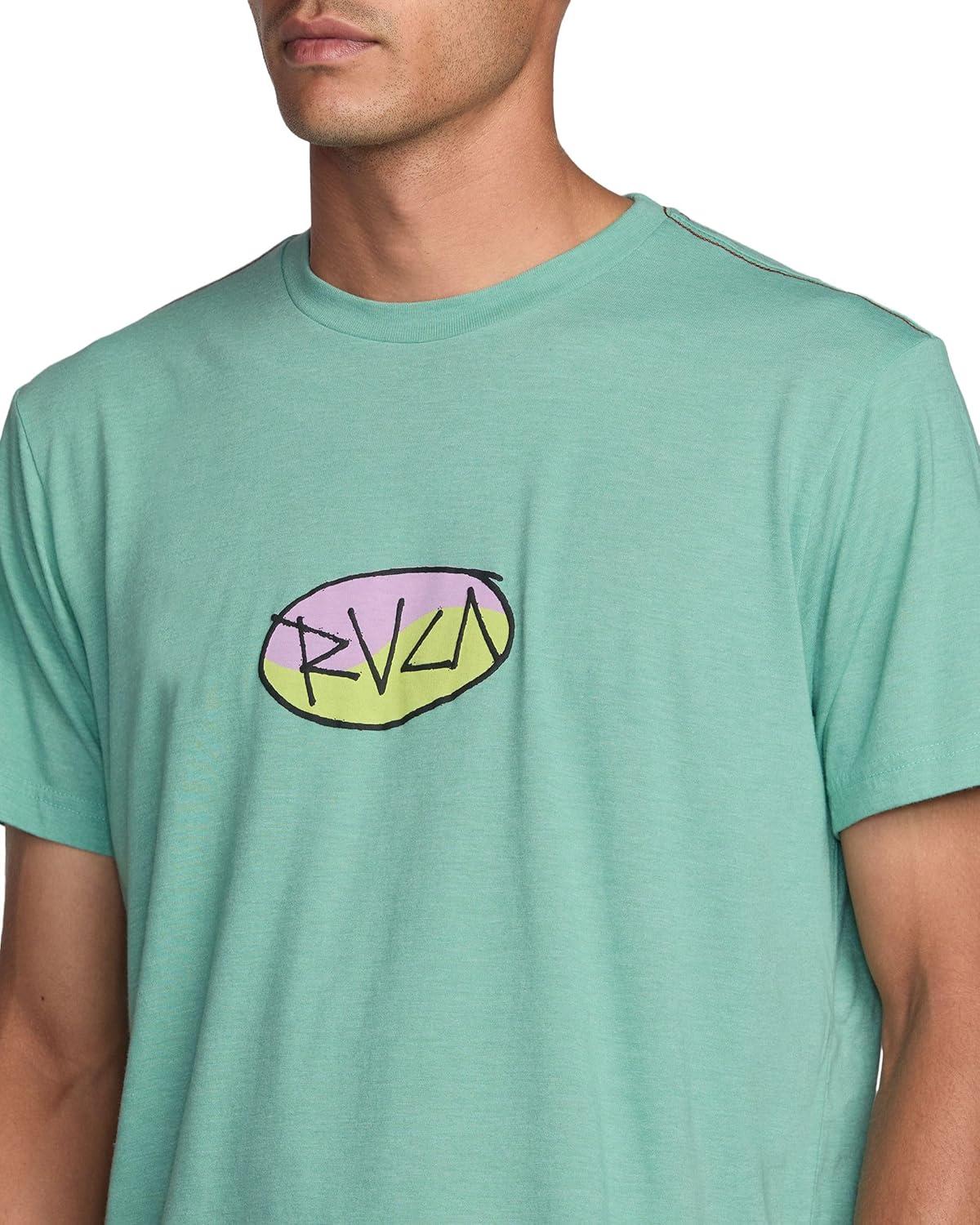 imageRVCA Mens Balance Box Short Sleeve TeeBottle Green