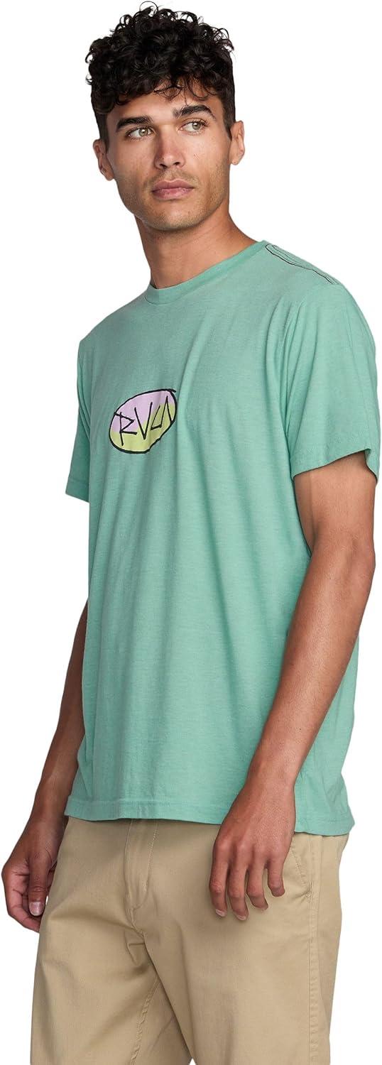 imageRVCA Mens Balance Box Short Sleeve TeeBottle Green