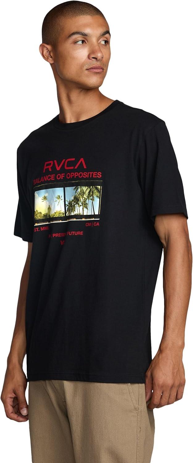 imageRVCA Mens Balance Box Short Sleeve TeeContact Black