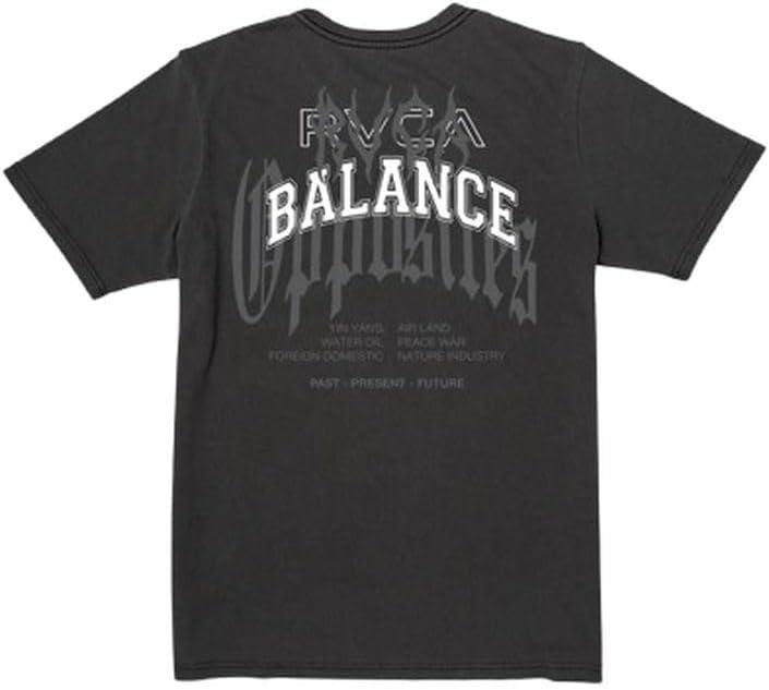 imageRVCA Mens Balance Box Short Sleeve TeeMetalurgy Black