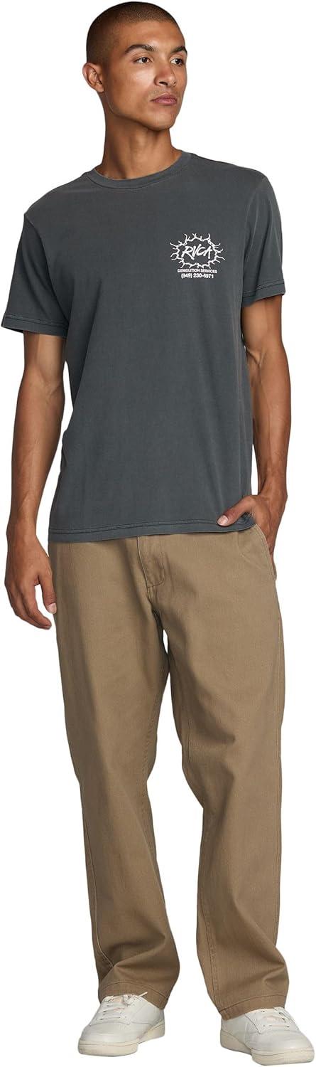 imageRVCA Mens Balance Box Short Sleeve TeeRvca Demo Pirate Black