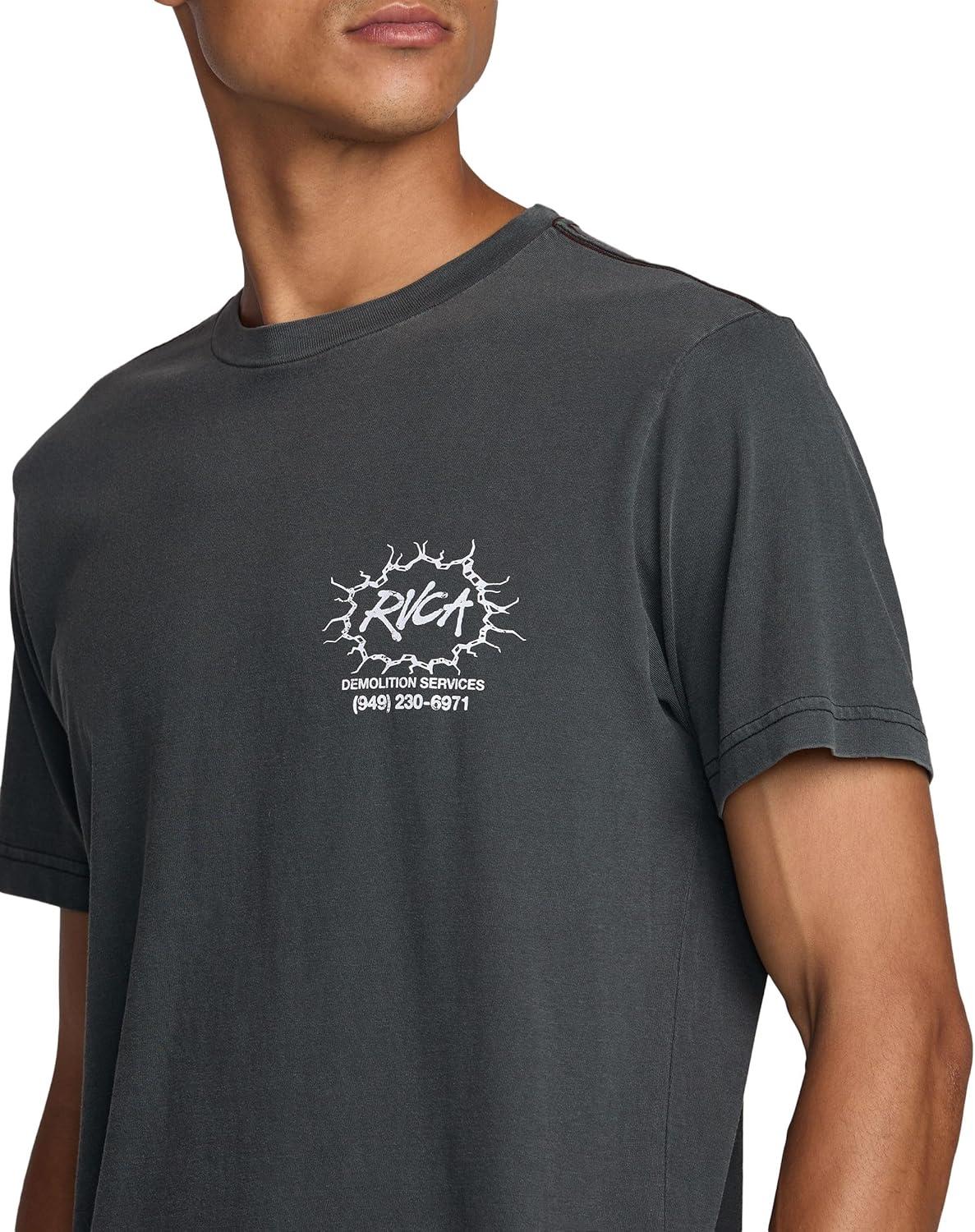 imageRVCA Mens Balance Box Short Sleeve TeeRvca Demo Pirate Black