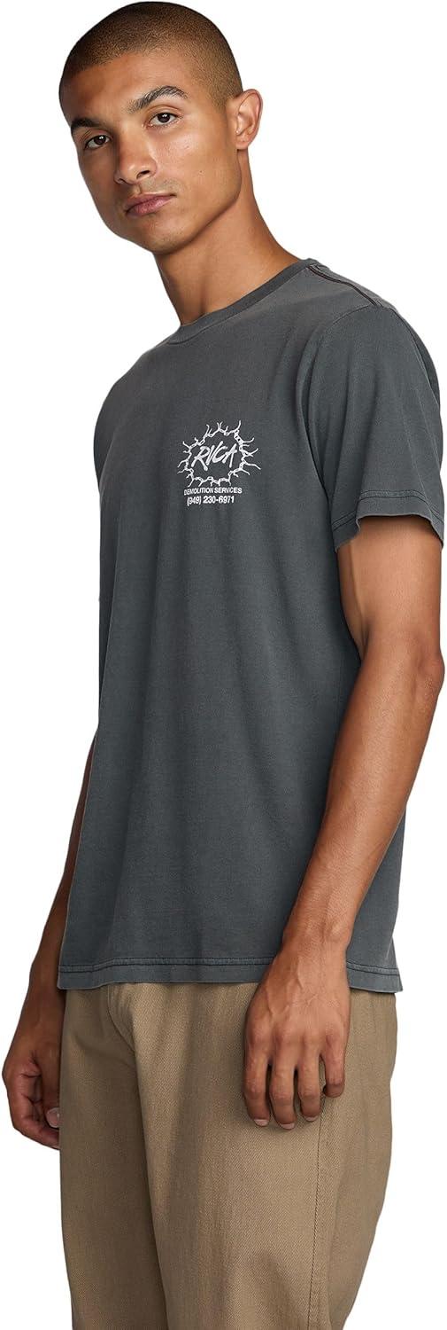 imageRVCA Mens Balance Box Short Sleeve TeeRvca Demo Pirate Black