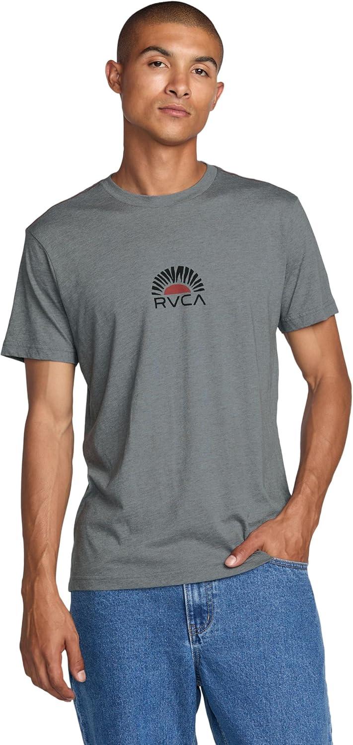 imageRVCA Mens Balance Box Short Sleeve TeeSmoke