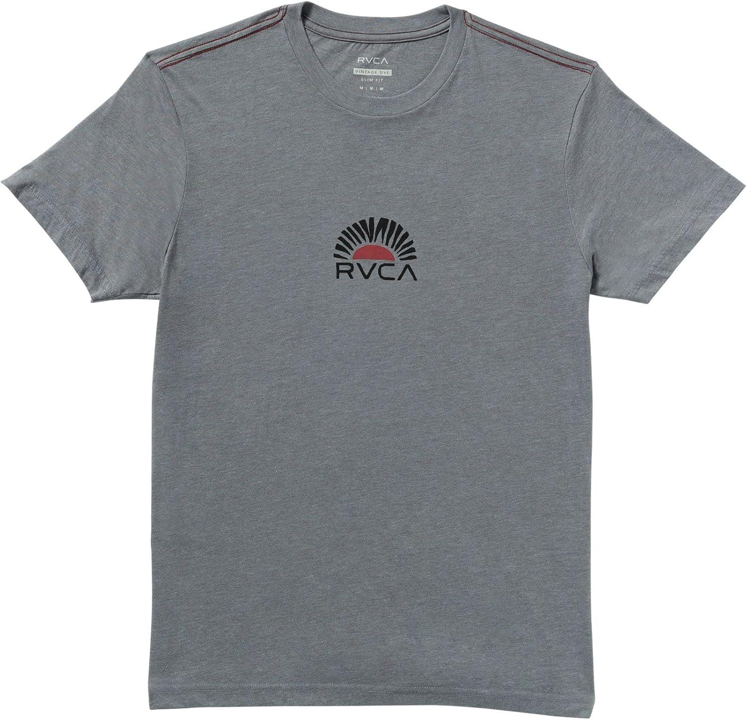 imageRVCA Mens Balance Box Short Sleeve TeeSmoke