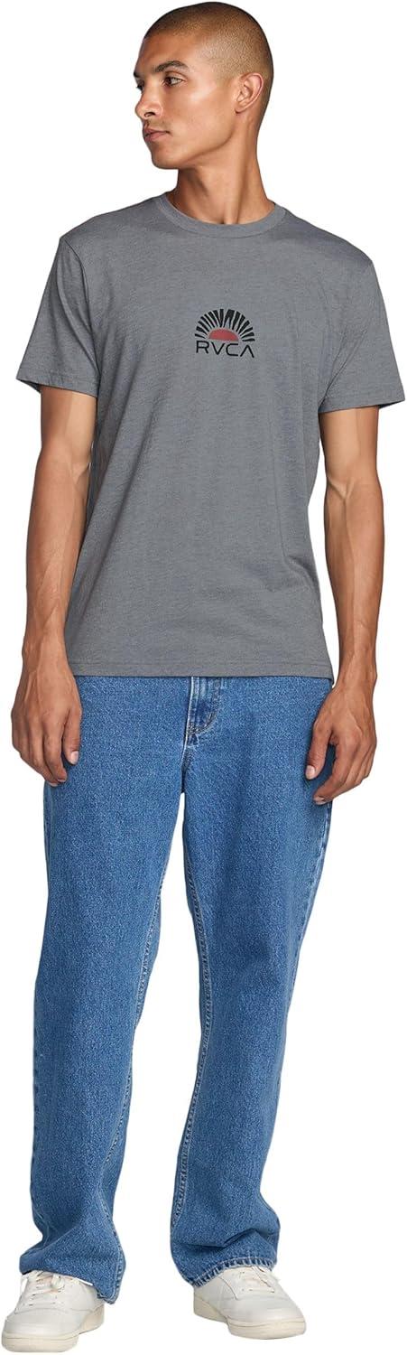 imageRVCA Mens Balance Box Short Sleeve TeeSmoke