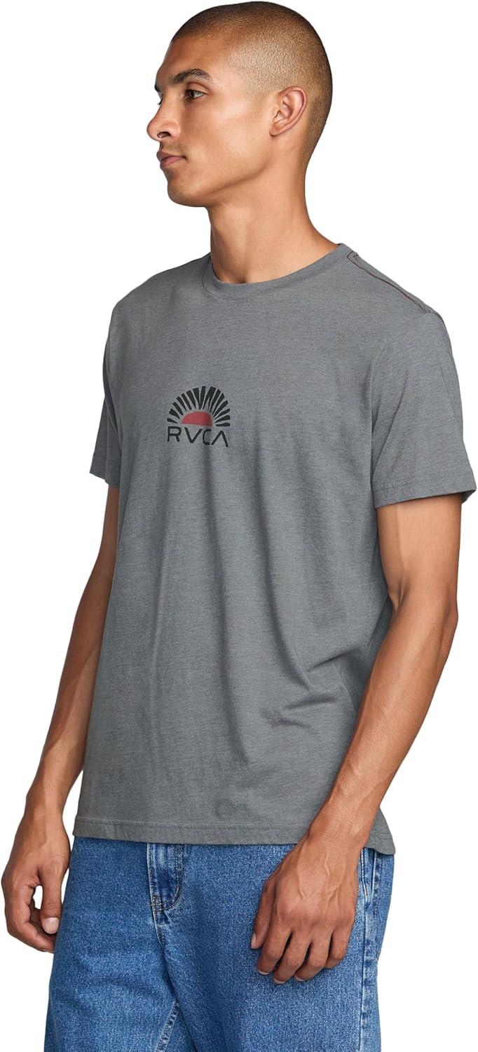 imageRVCA Mens Balance Box Short Sleeve TeeSmoke