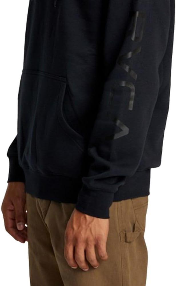 imageRVCA Mens Big Label HoodieBlack