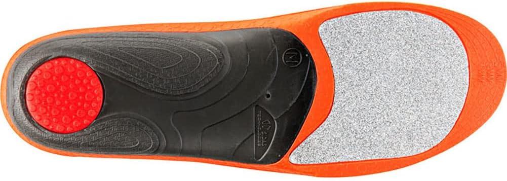 imageSidas Unisex Winter 3Feet Insulated Cushioned Skiing Insoles with EVA Pad for Arch Support HighArched Feet Medium 3941 OrangeSmall 3638