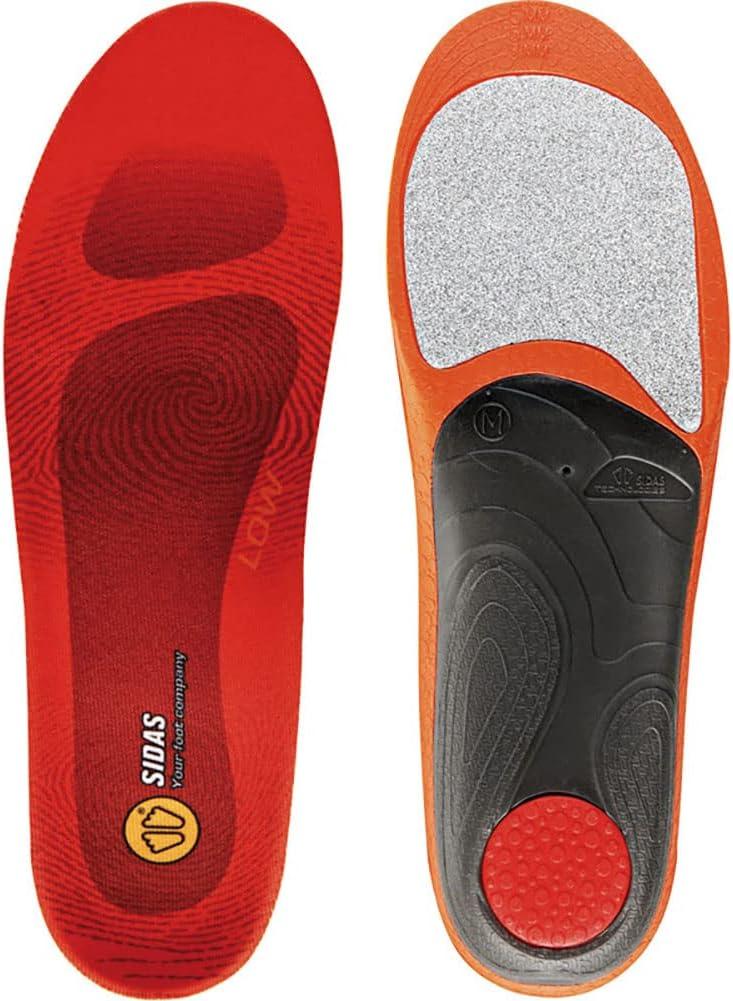 imageSidas Unisex Winter 3Feet Insulated Cushioned Skiing Insoles with EVA Pad for Arch Support HighArched Feet Medium 3941 OrangeXLarge 4547