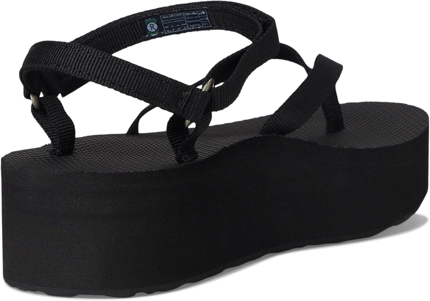 imageTeva Womens Flatform Sandal Slim SportBlack