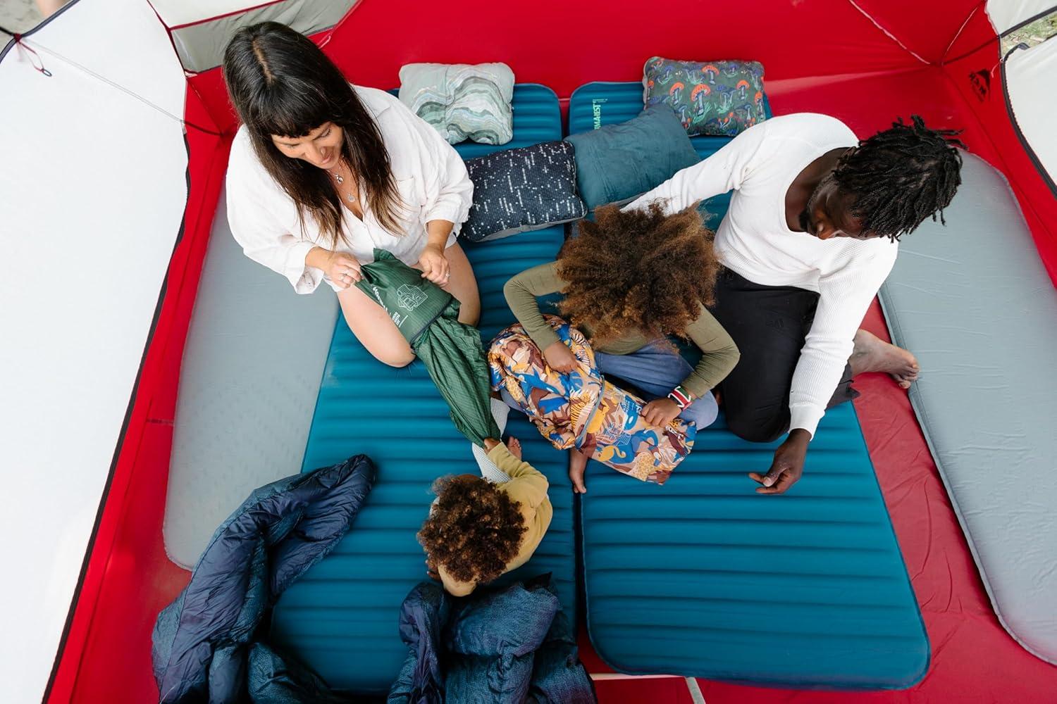 imageThermaRest MondoKing 3D SelfInflating Camping Sleeping PadXXLarge 80 x 30 Inches