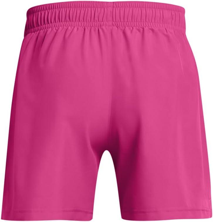 imageUnder Armour Mens Woven 5inch Shorts686 Astro Pink Black