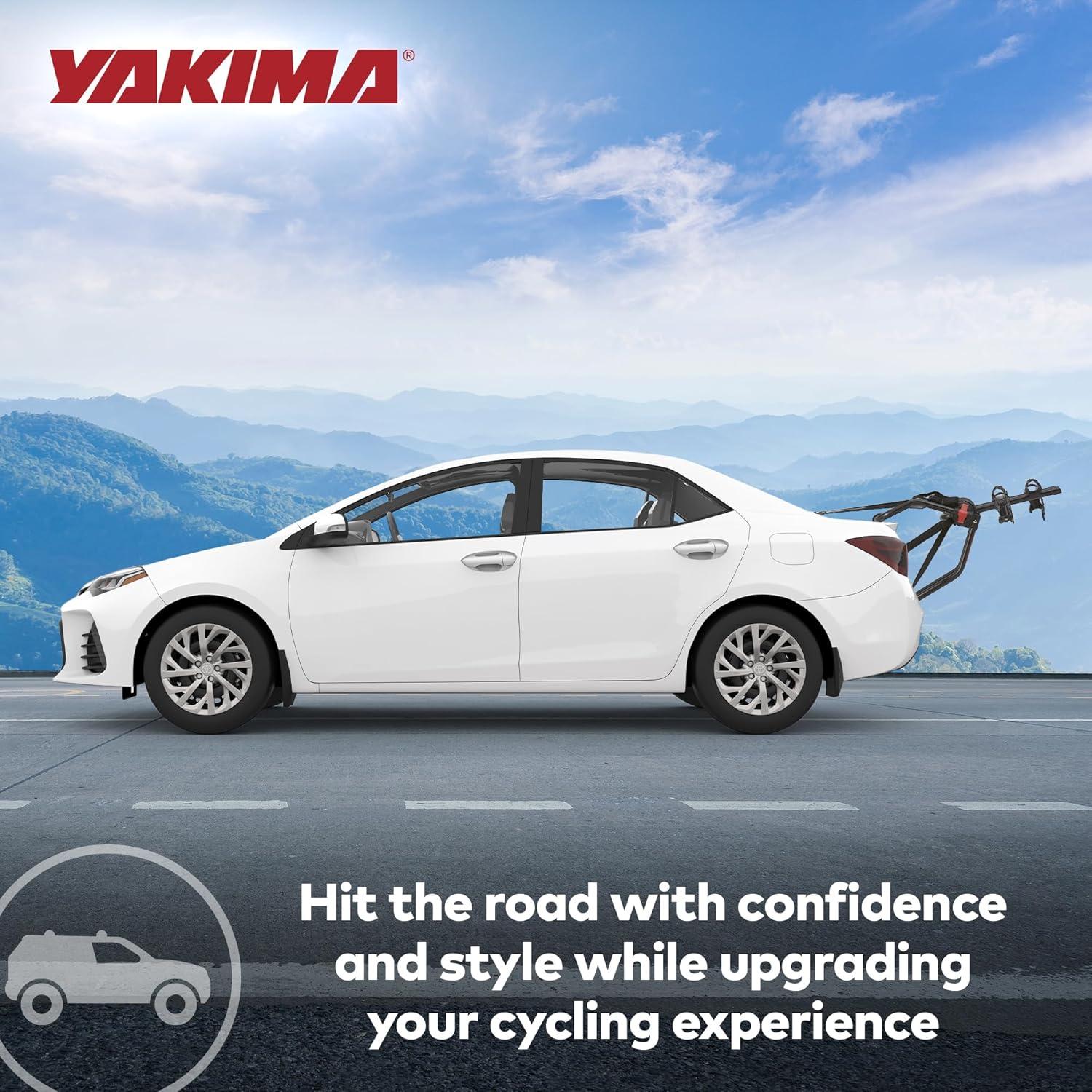 imageYAKIMA HangOut Car Trunk Bike Rack 3 Bike Capacity2bike