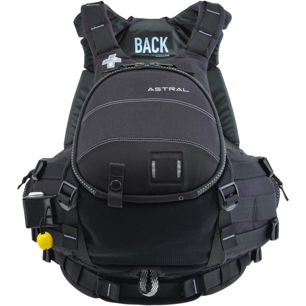 imageAstral GreenJacket Life Jacket Comfortable USCG Type V PFD Adult Life Vest for Rescue Sea SUP ampamp WhitewaterMidnight Black