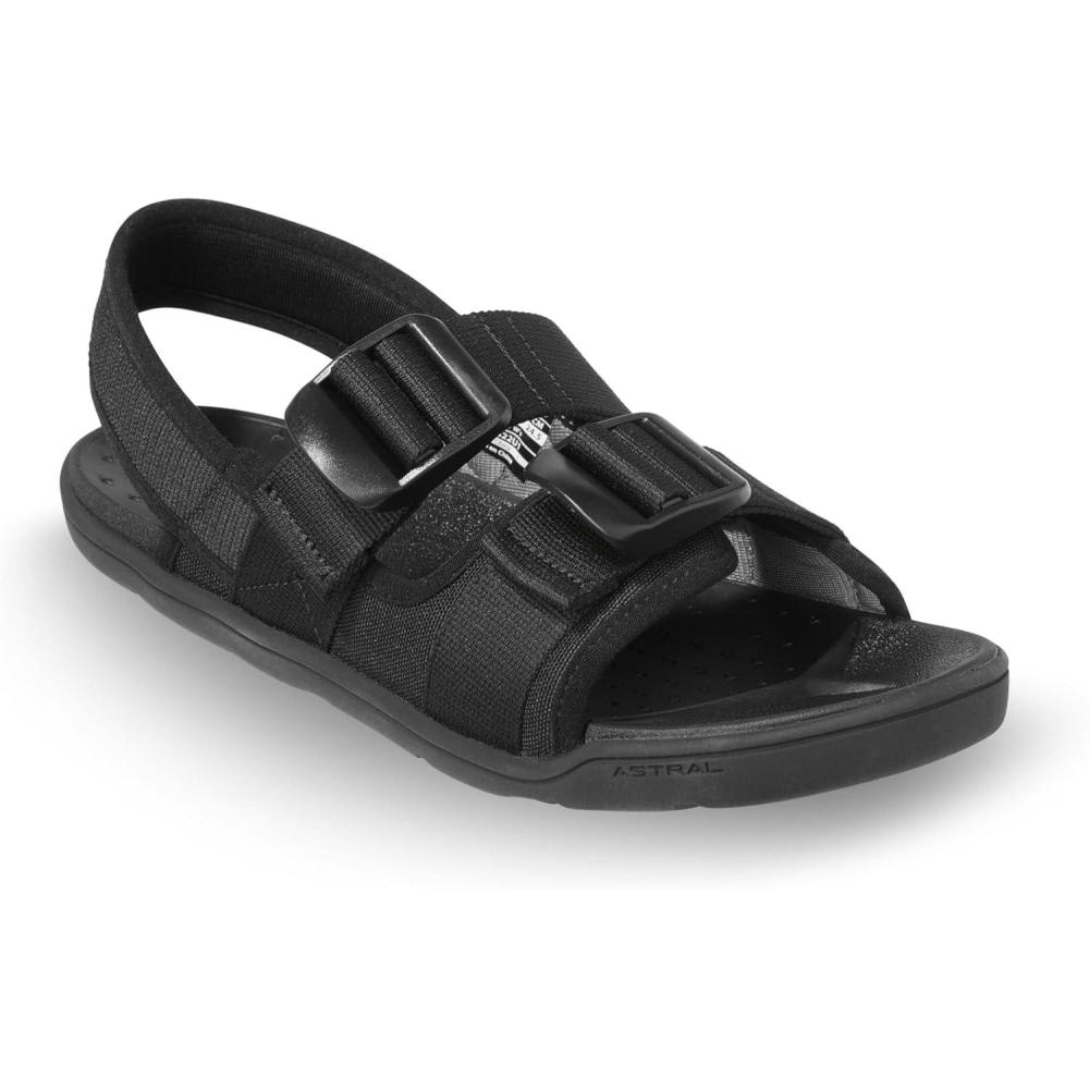 imageAstral Womens Webber Sandals Comfortable QuickDrying Water Slides for Water Sports Rafting ampamp Casual WearStealth Black