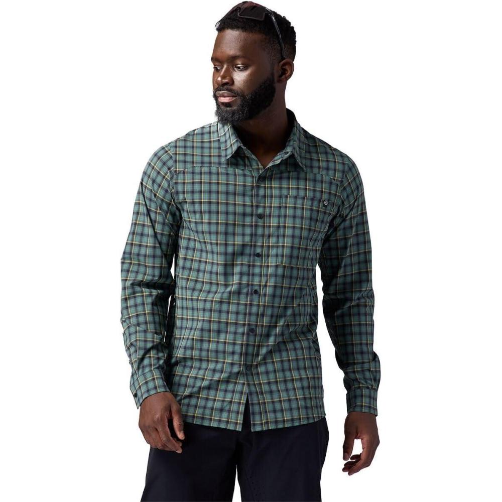 imageBackcountry Slickrock LongSleeve ButtonUp Jersey MensTurbulence Plaid