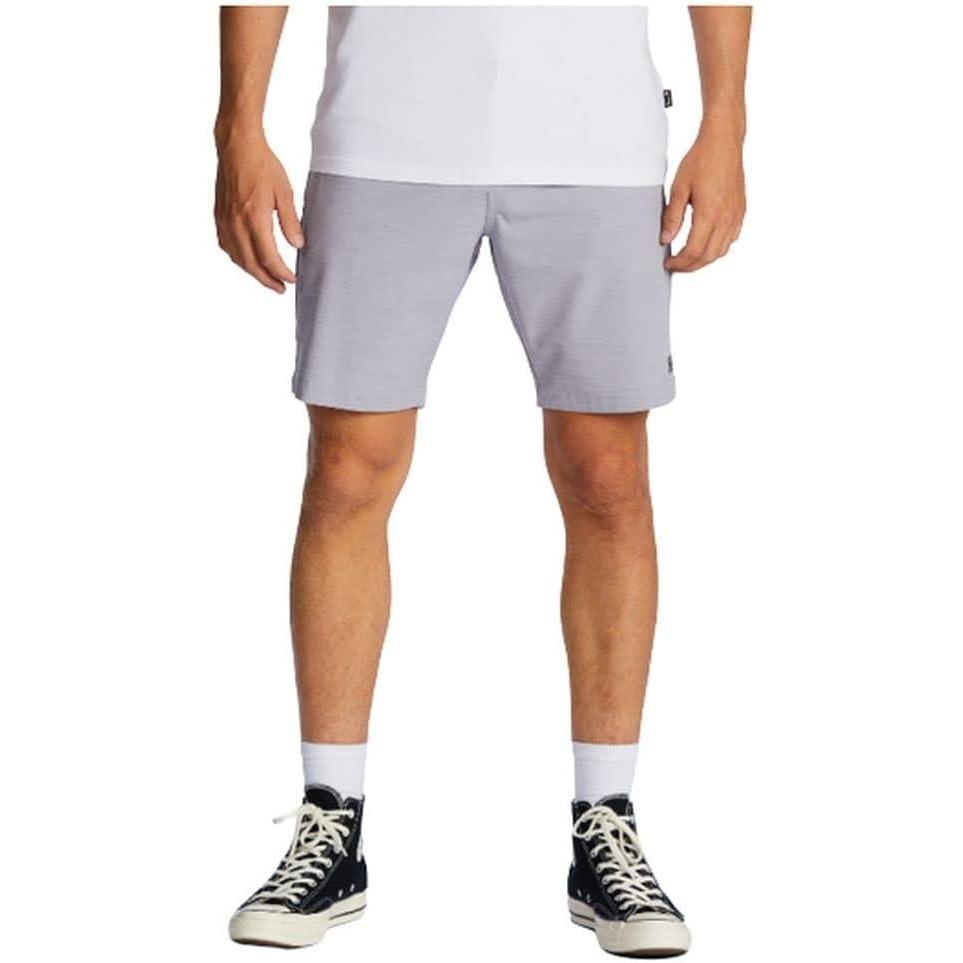 imageBillabong Mens Crossfire Slub Mid Hybrid ShortGrey Violet