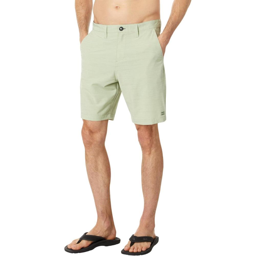 imageBillabong Mens Crossfire Slub Mid Hybrid ShortLight Sage