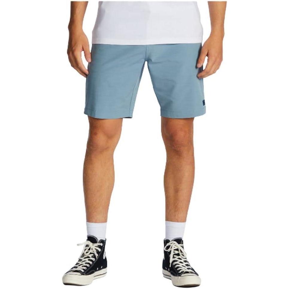 imageBillabong Mens Crossfire Slub Mid Hybrid ShortWashed Blue