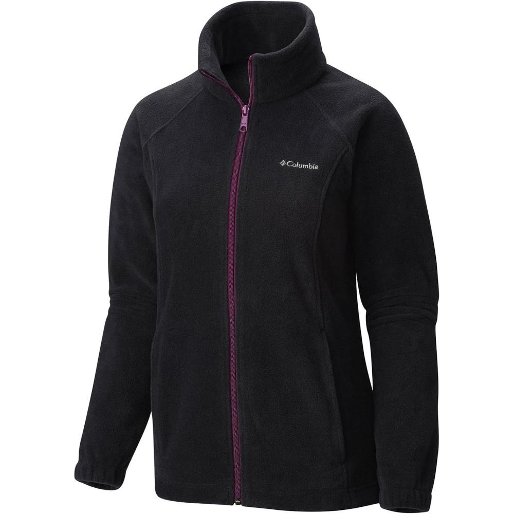 imageColumbia Womens Benton Springs Full ZipBlackPlum